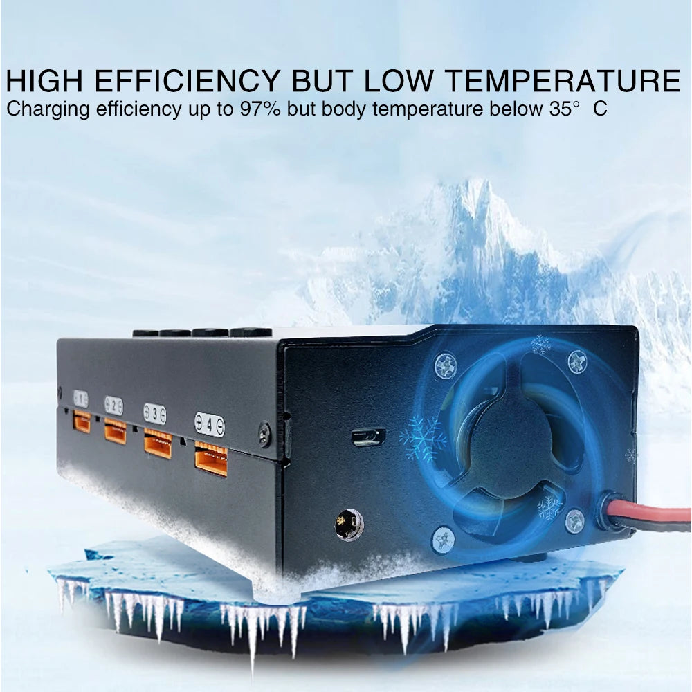 RadioLink CB86 Plus 8-Port Balance Charger