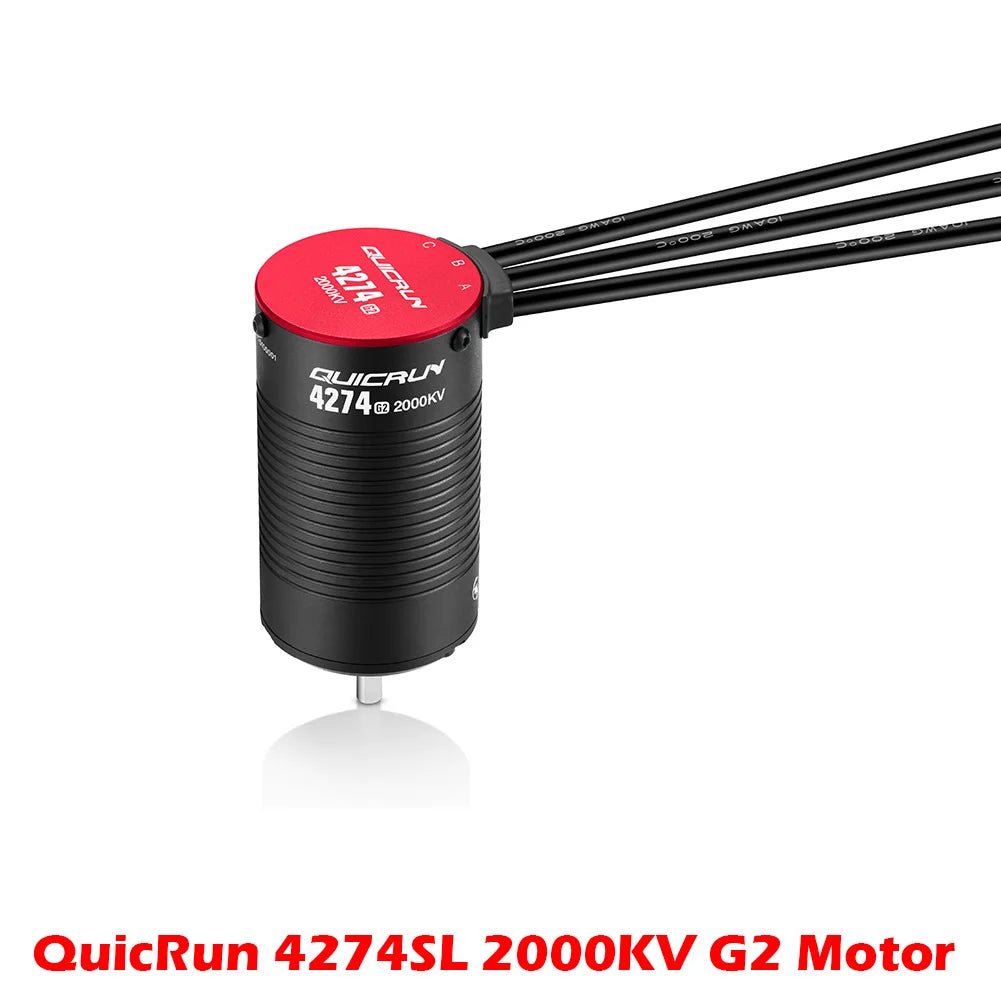 Hobbywing QuicRun WP 8BL150 G2 150A ESC / 4268SL & 4274SL Motors