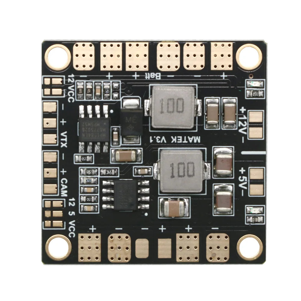 Matek Systems Mini Power Hub PDB with 5V/12V BEC
