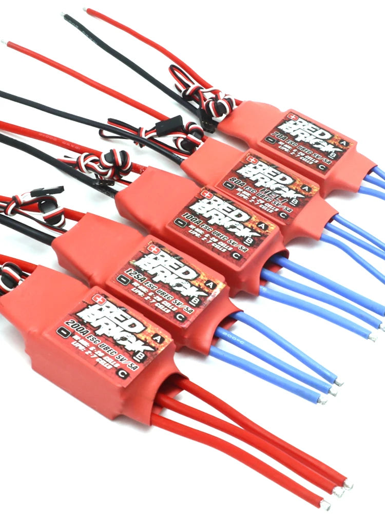 Red Brick 50A-200A Brushless ESC