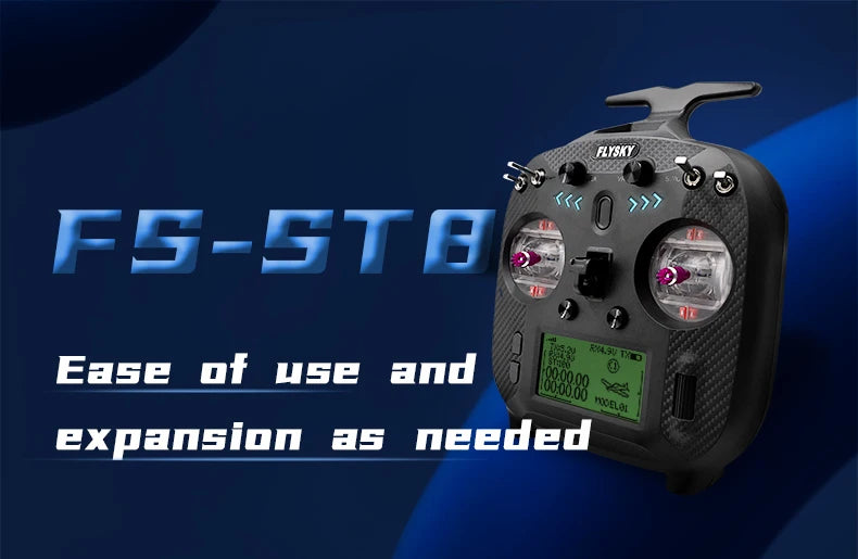 FlySky FS-ST8 2.4GHz 10CH Radio Transmitter