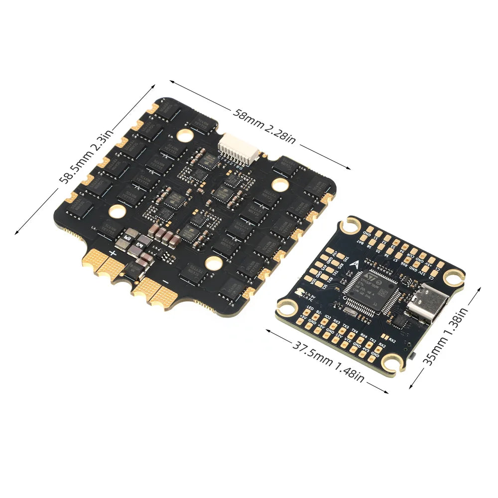 SoloGood F722 100A 8S FC & ESC Stack