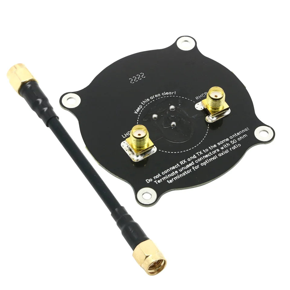 5.8GHz FPV Pagoda / Triple Feed Patch Antenna