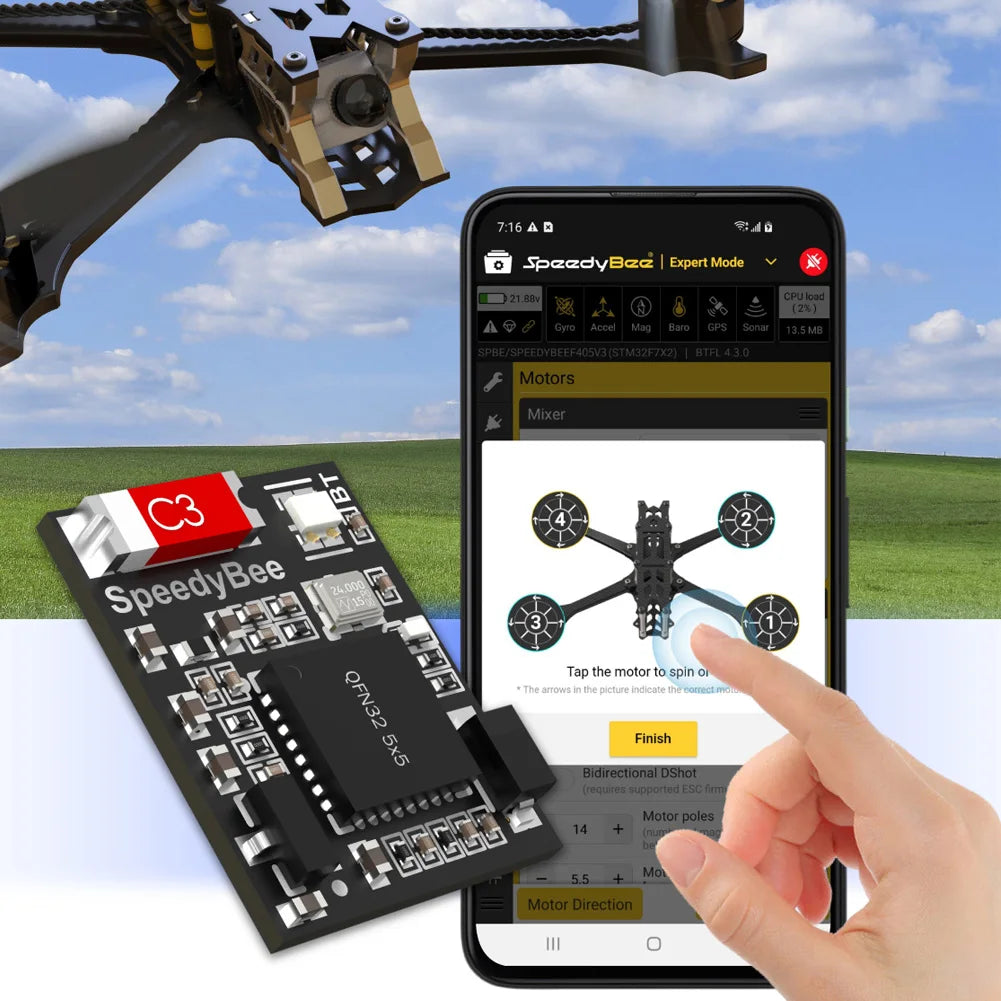 SpeedyBee BT Nano 3 Bluetooth Tuning Module