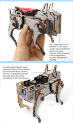 DIY Voice-Control Mechanical Dog STEM Kit