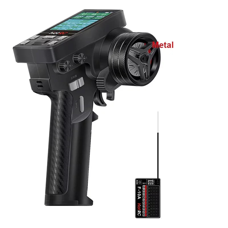 HOTRC CT-10B 2.4GHz 10CH Radio Transmitter