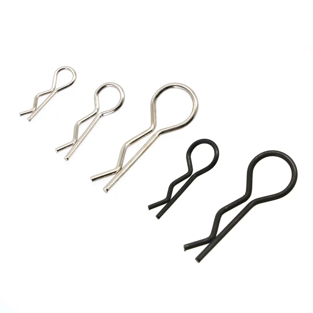 RC Car Body Clips - 100 Pack