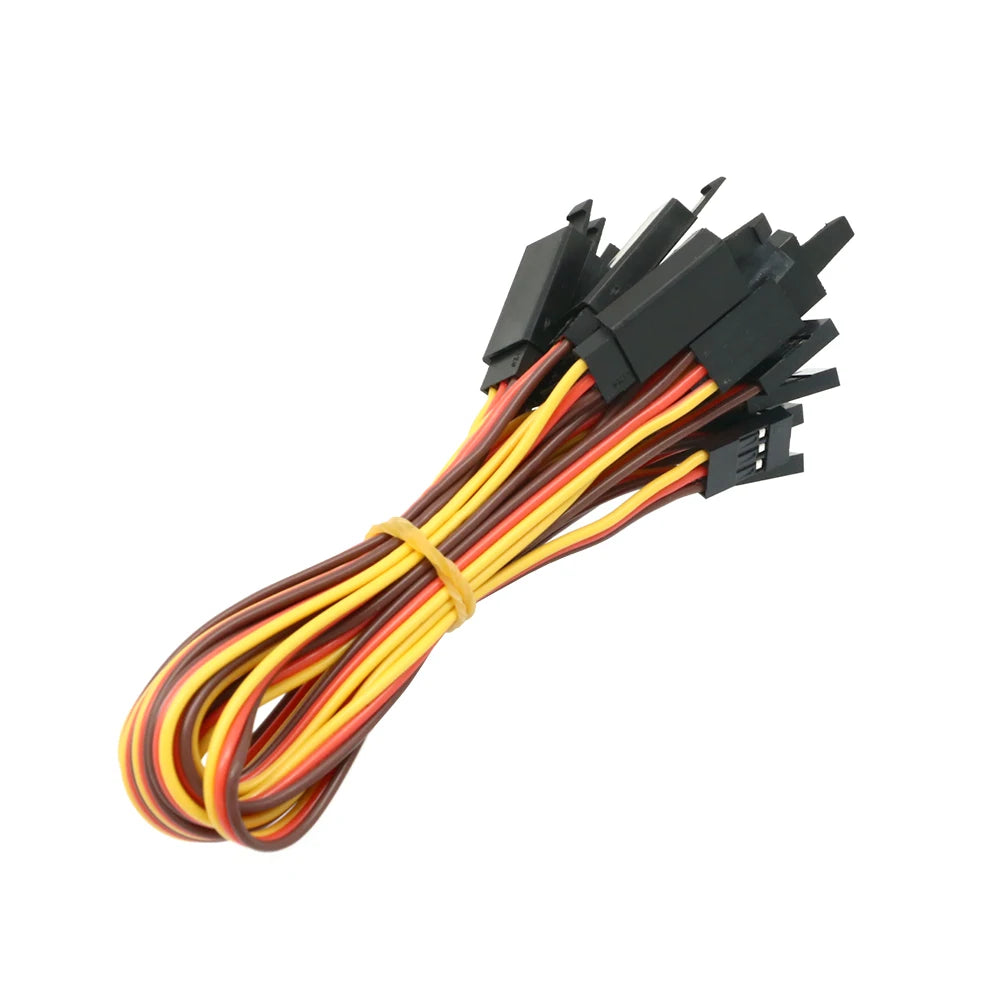 Servo Extension Cable 100-1000mm - 10 Pack