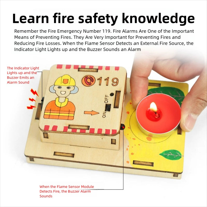 DIY Fire Alarm Circuit STEM Kit