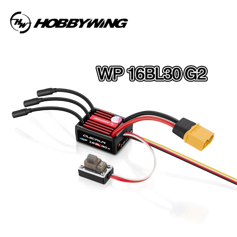 Hobbywing QuicRun WP 16BL30 G2 ESC / 2030SL & 2435SL Motors