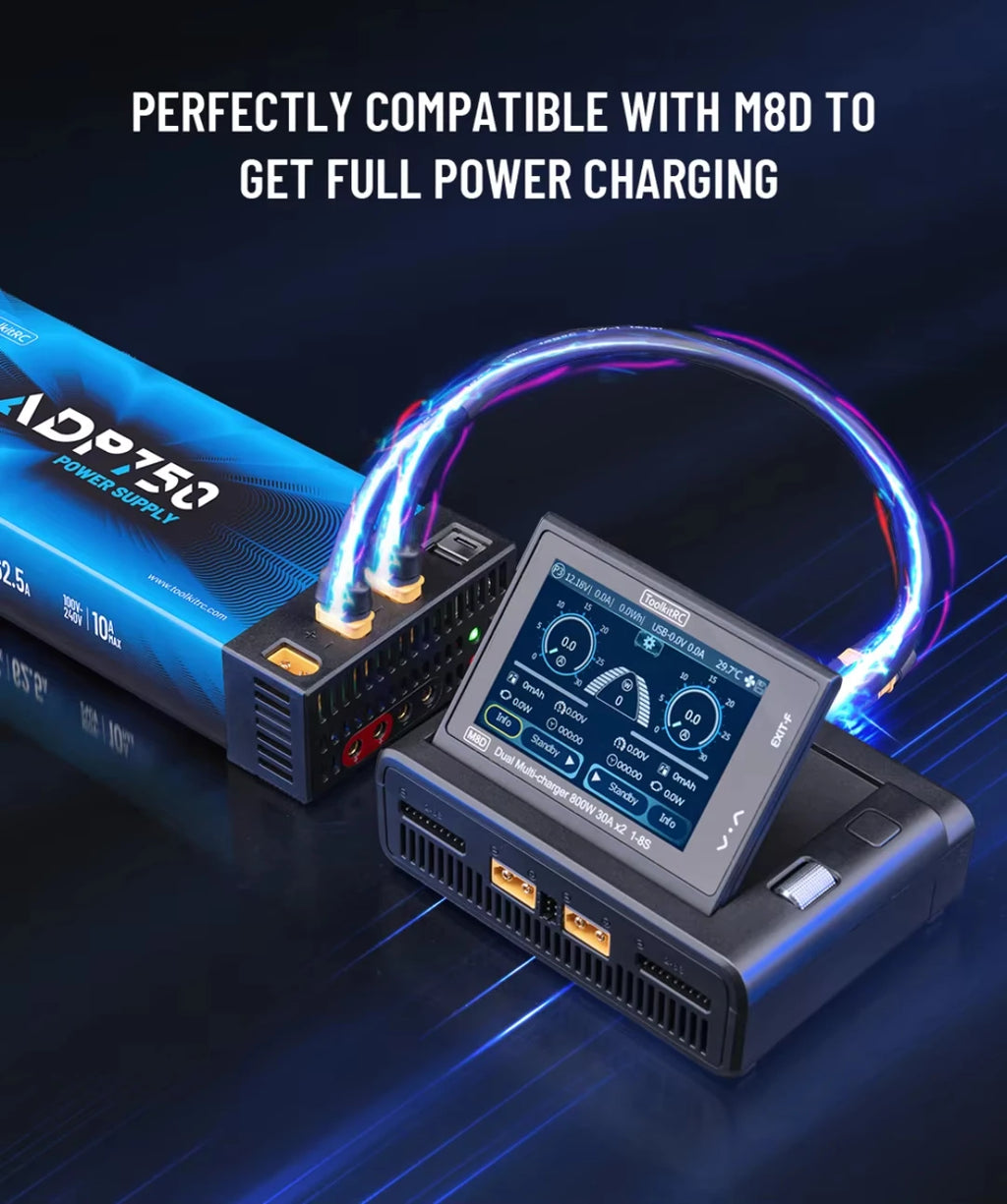 ToolkitRC ADP750 750W Power Supply Adapter