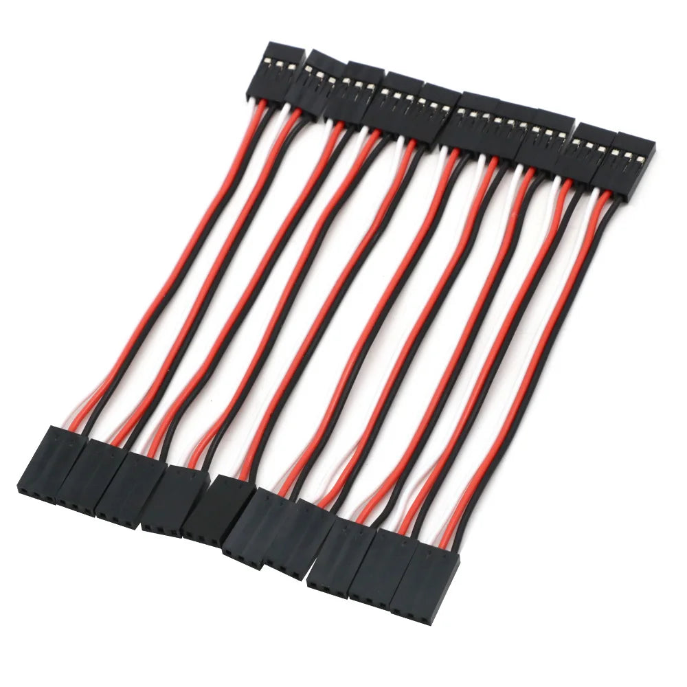Servo Extension Cable 100-500mm - 10 Pack