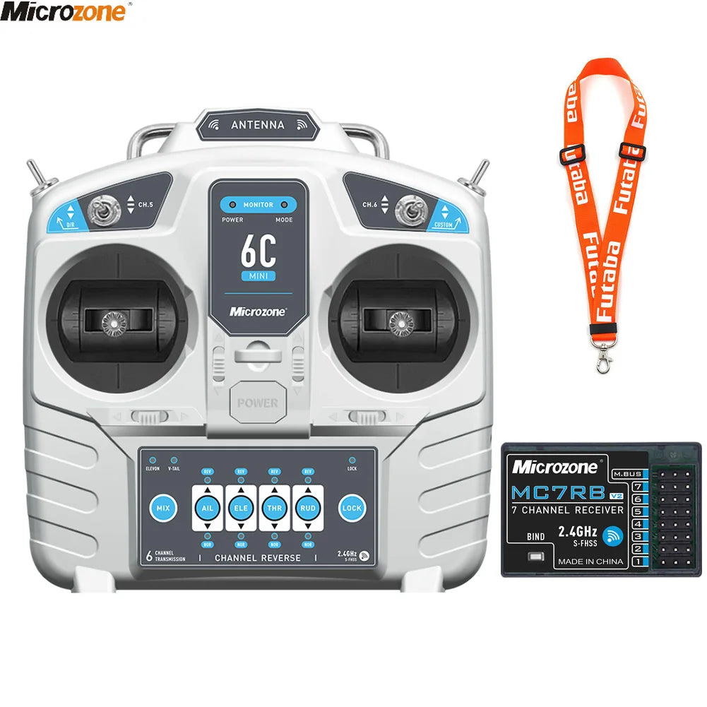 Microzone MC6C Mini V2 2.4GHz 6CH Radio Transmitter