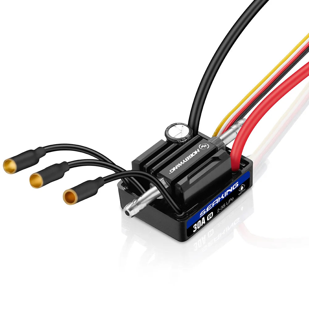 HOBBYWING Seaking V4 Waterproof RC Boat ESC 30A-160A