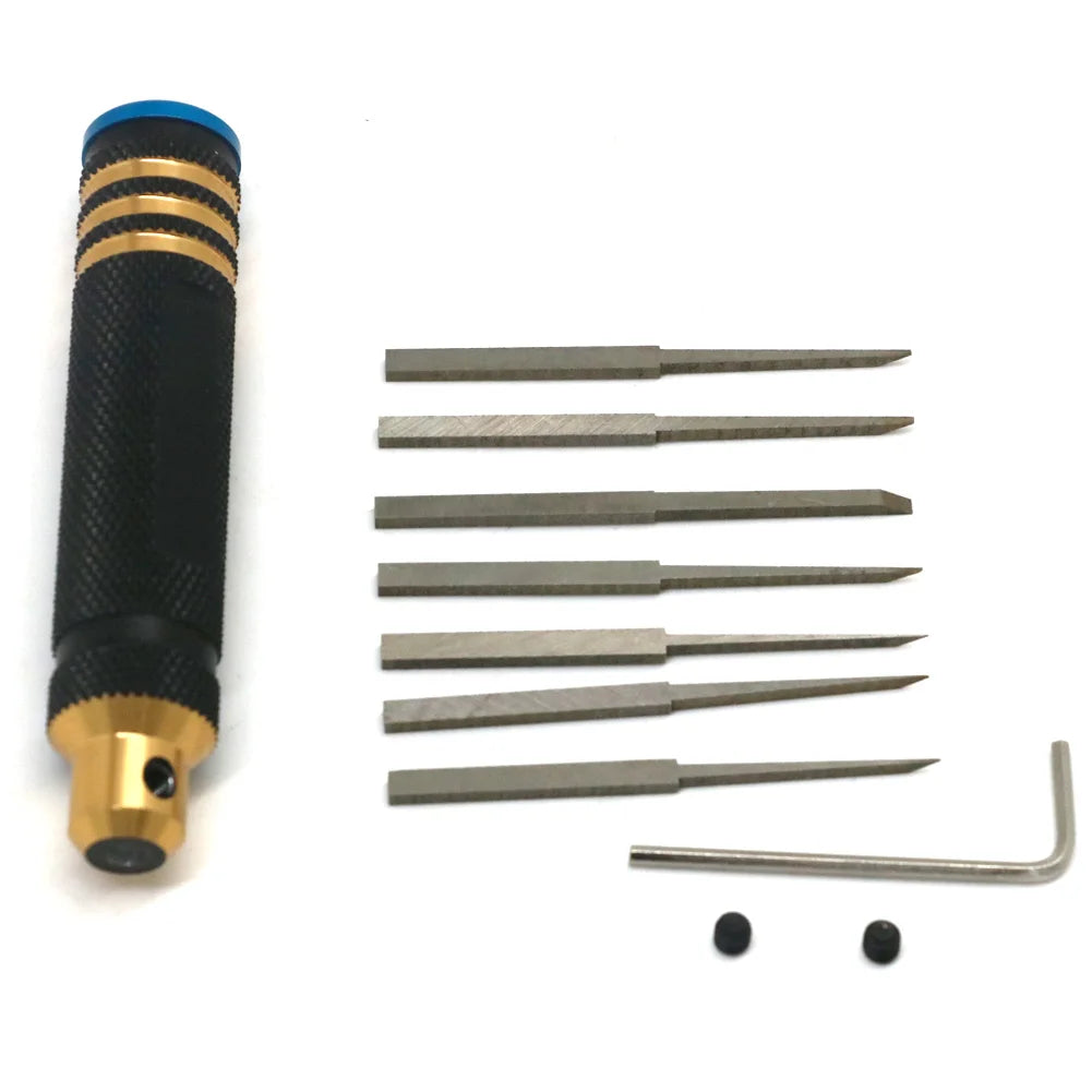 Model Scriber & 7-Blade Chisel Set