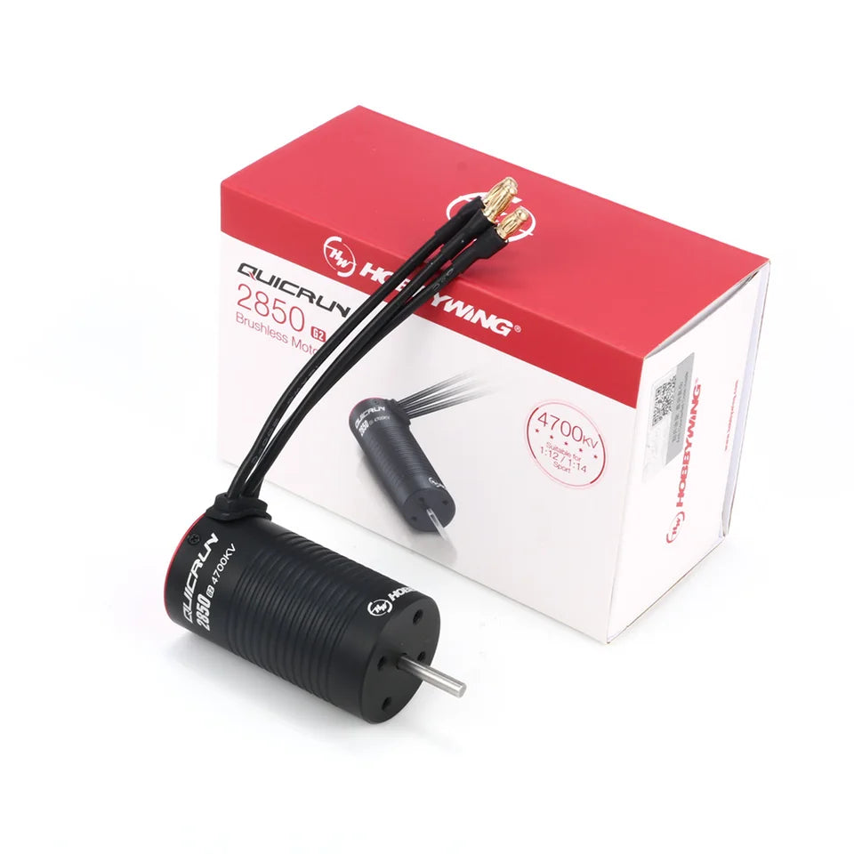 Hobbywing QuicRun 12BL45 G2 45A ESC / 2840 & 2850 Brushless Motors