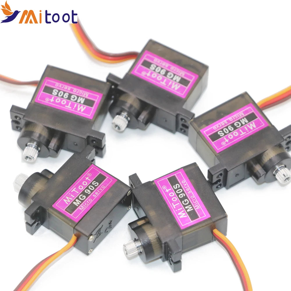 Mitoot MG90S 9g Metal Gear Digital Servo - 5 Pack