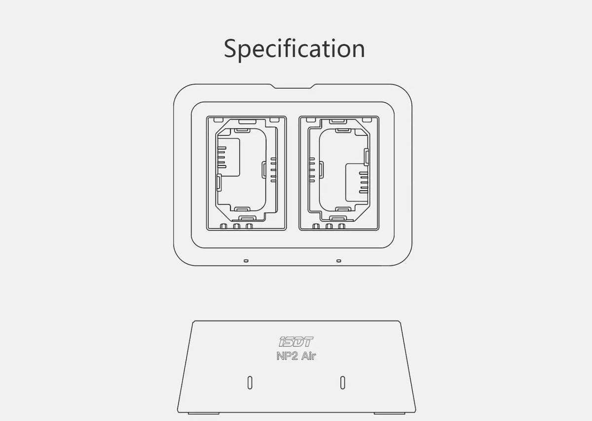 ISDT NP2 Air 25W Dual-Channel Charger