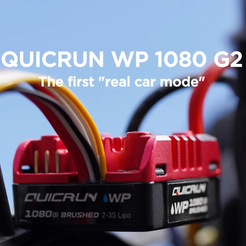 HOBBYWING QuicRun WP 1080 G2 80A Brushed ESC