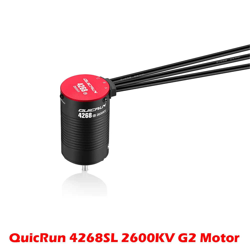 Hobbywing QuicRun WP 8BL150 G2 150A ESC / 4268SL & 4274SL Motors