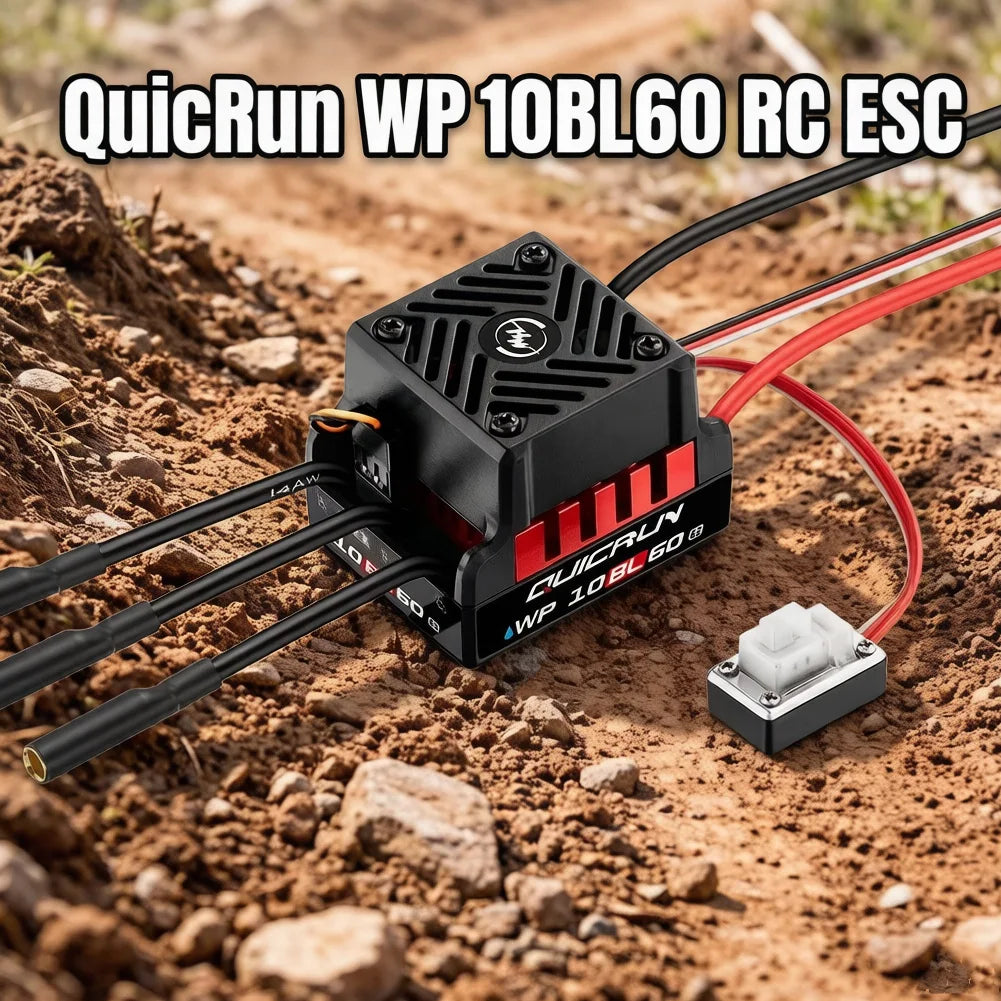 HOBBYWING QuicRun WP 10BL60 60A ESC