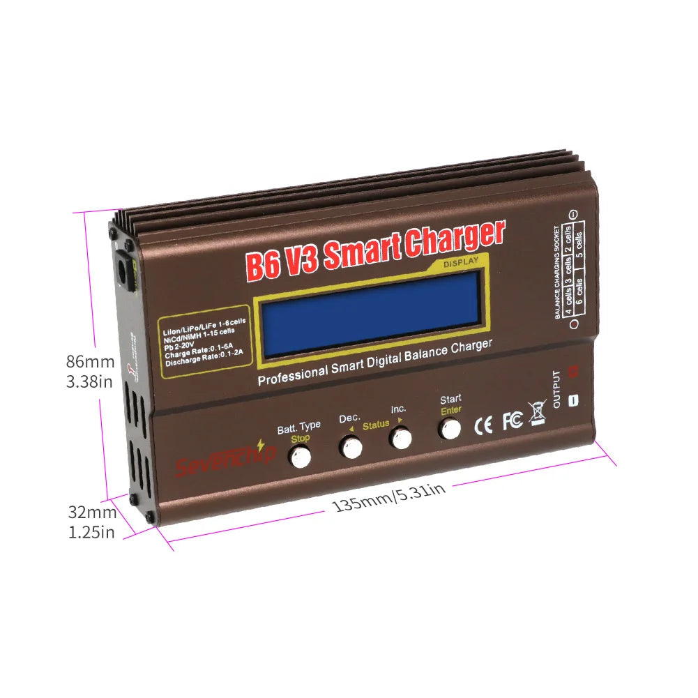 iMAX B6 V3 80W 6A Balance Charger