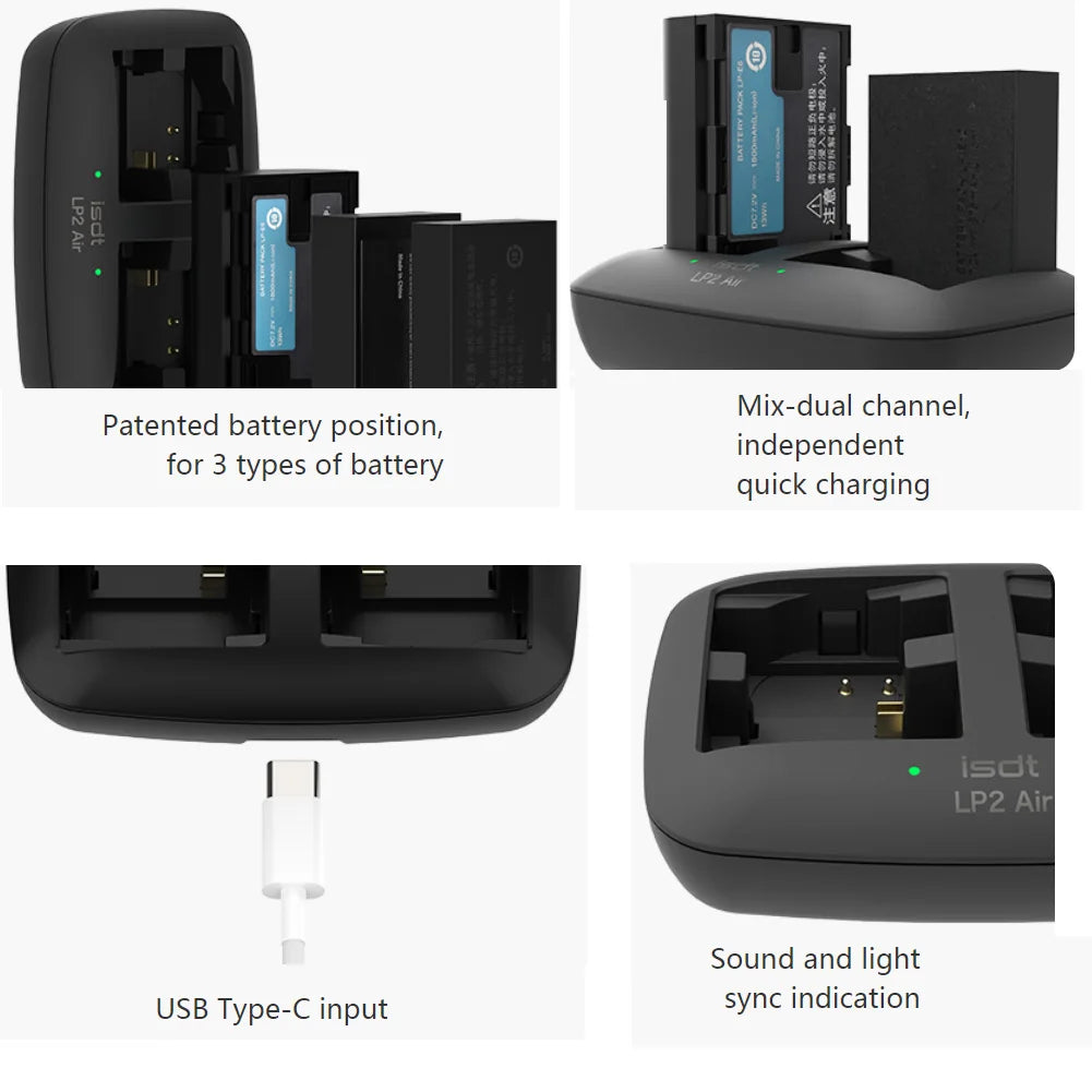 ISDT LP2 Air Dual-Channel Battery Charger