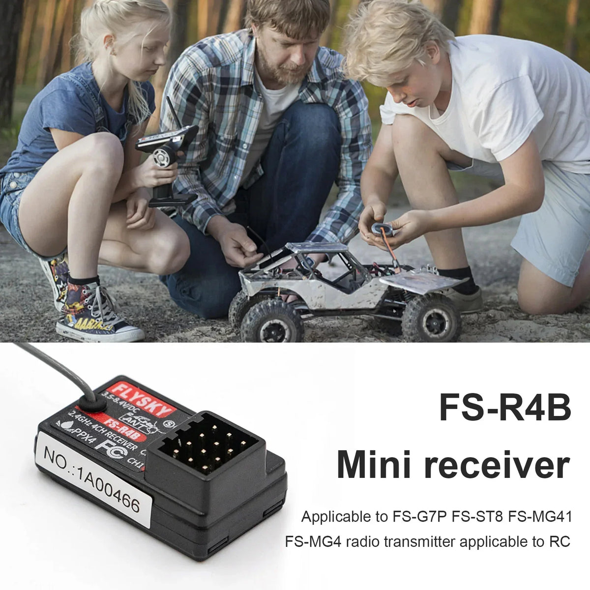 FlySky FS-R4B 2.4GHz Receiver