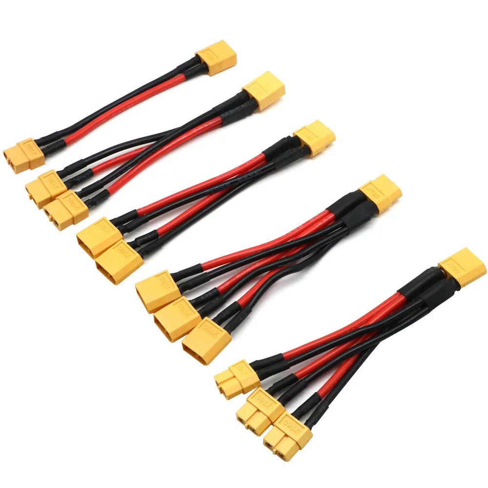 XT60 Parallel Y-Splitter Cable 14AWG