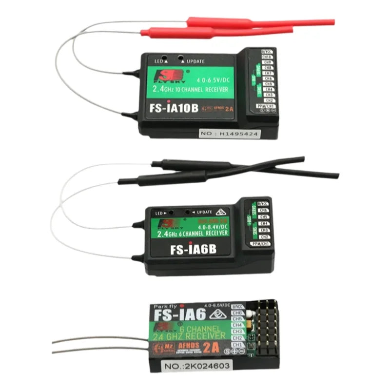 FlySky FS-iA6 / FS-iA6B / FS-iA10B 2.4GHz Receivers