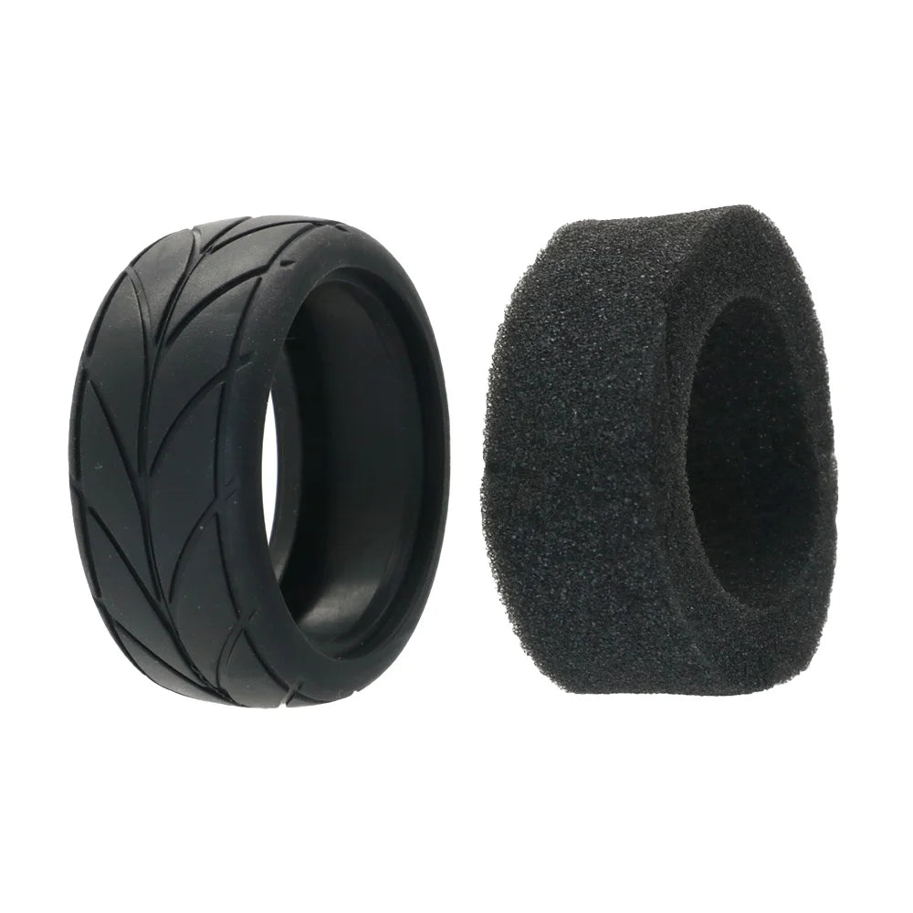 65mm On-Road RC Car Tires - 4 Pack
