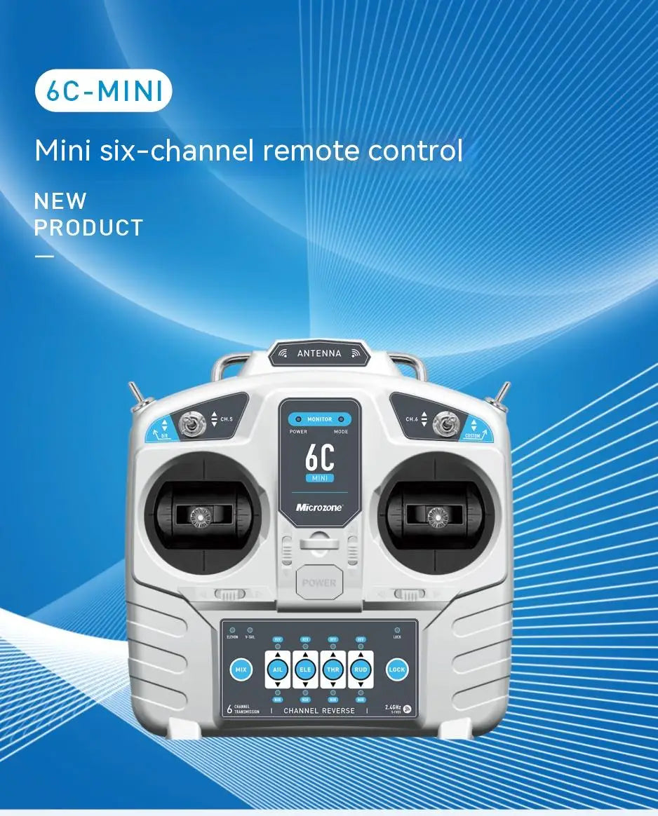 Microzone MC6C Mini V2 2.4GHz 6CH Radio Transmitter