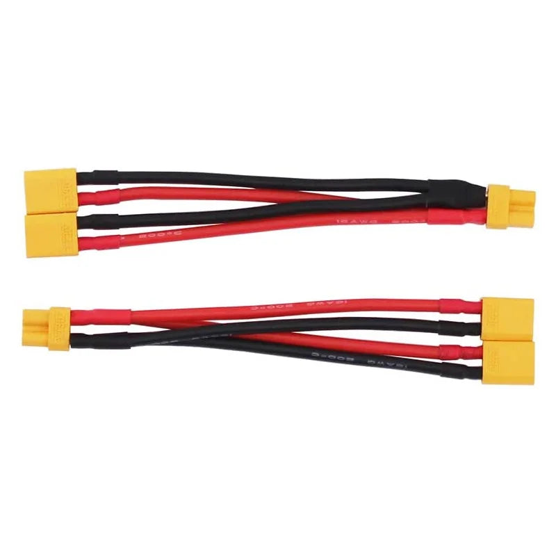 XT30 Parallel Y Cable 18AWG 10cm