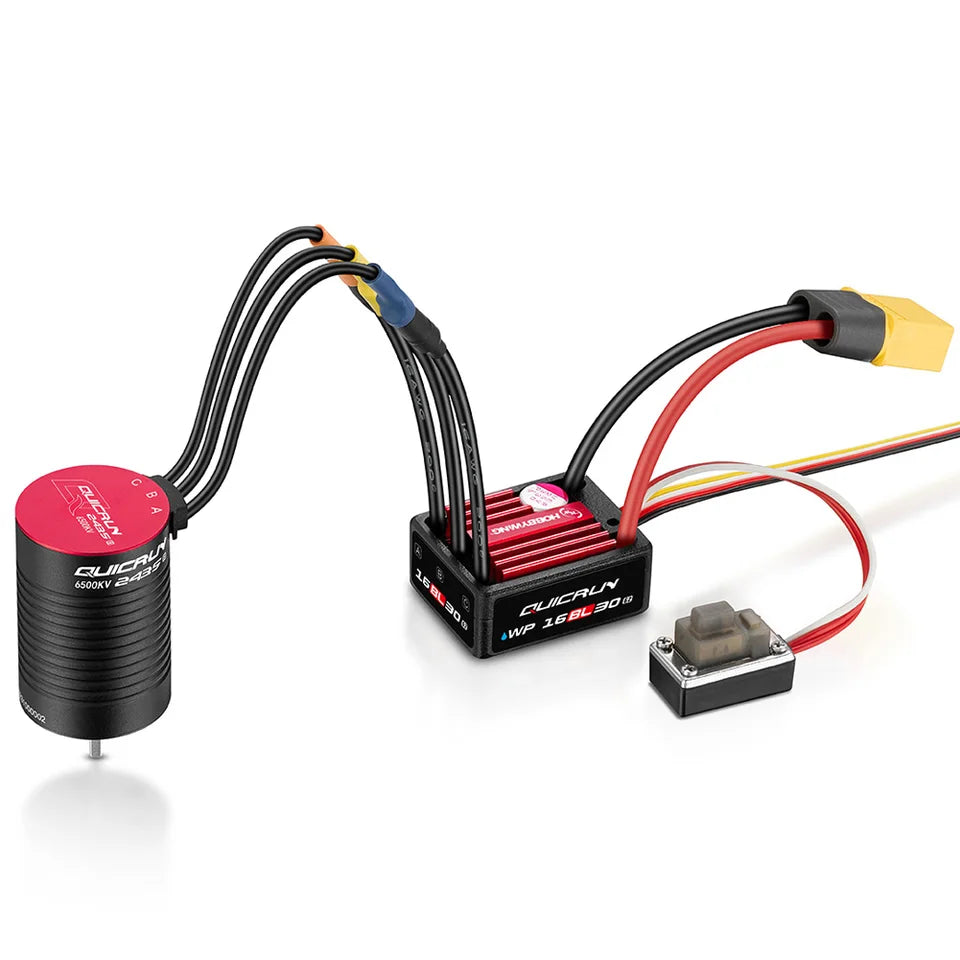 Hobbywing QuicRun WP 16BL30 G2 ESC / 2030SL & 2435SL Motors