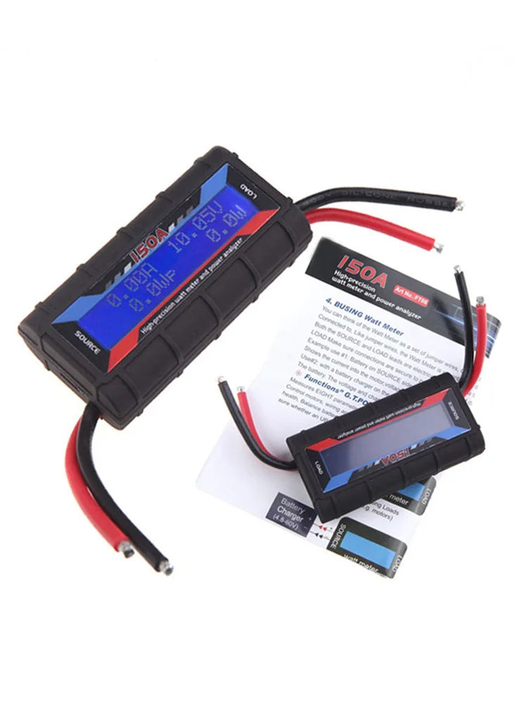150A Watt Meter & Power Analyzer