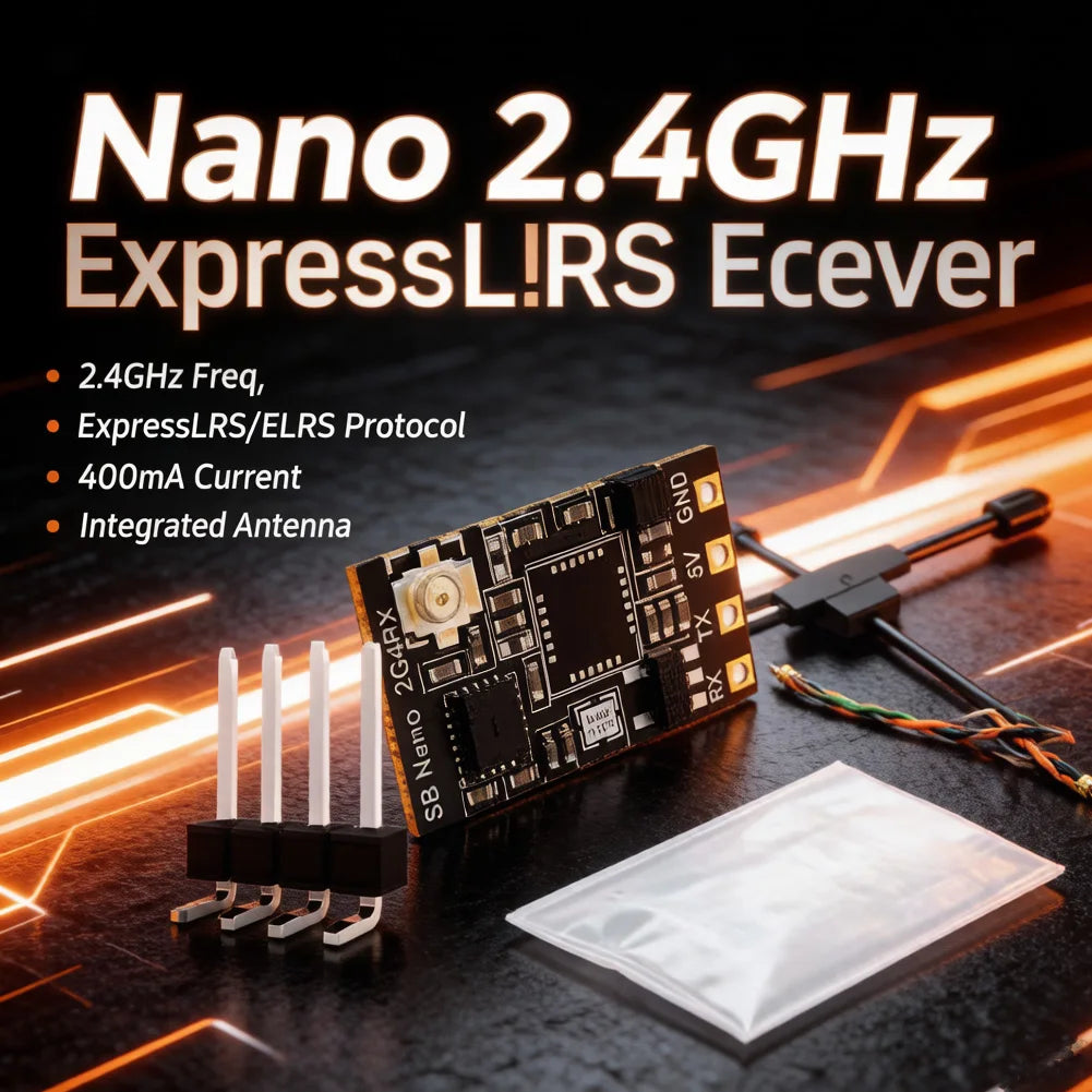 SpeedyBee Nano ExpressLRS Receiver 2.4GHz / 915MHz
