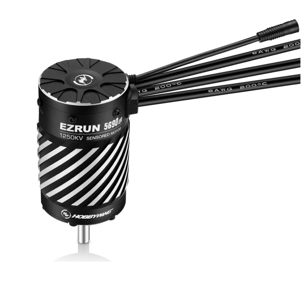 Hobbywing EZRUN MAX6 G2 200A ESC / 4990SD & 5690SD Motors