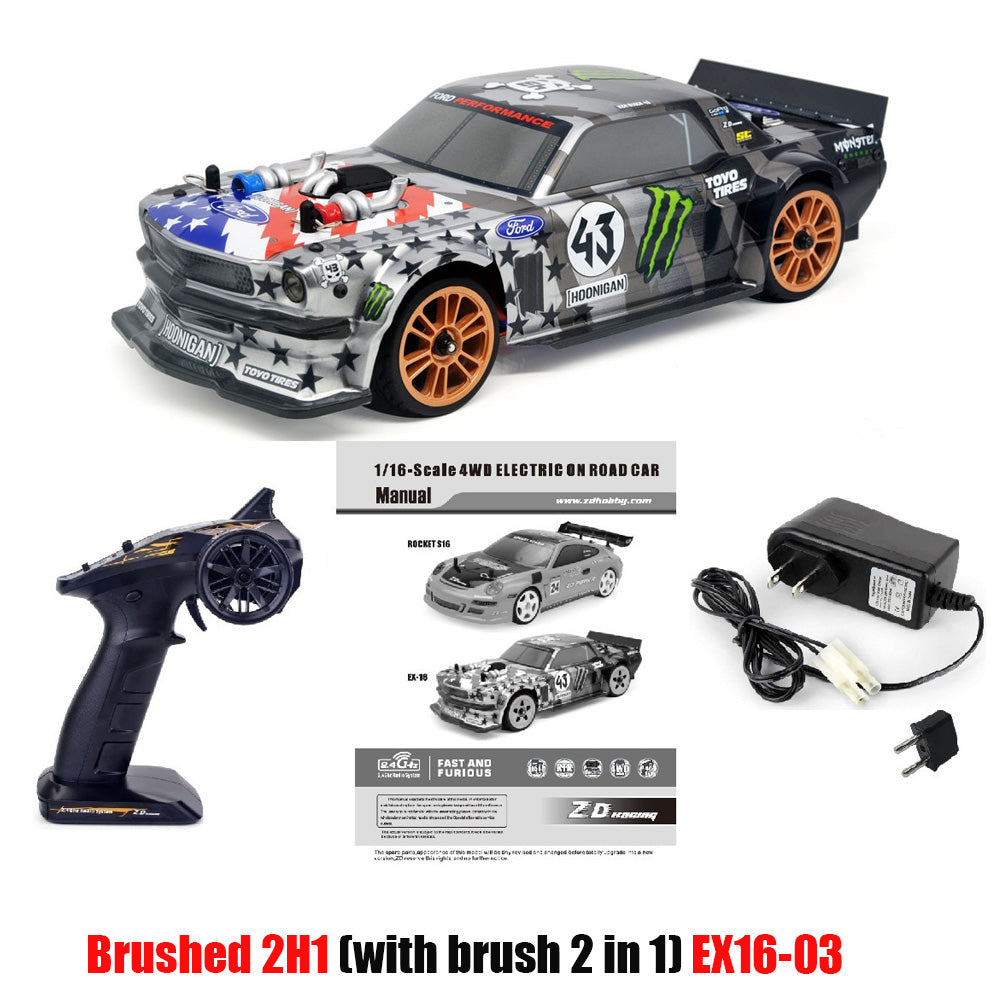ZD Racing 1/16 RC Car 40km/h High Speed Brushless Motor 4WD RC Tourning Car On-Road Remote Control Vehicles RTR Model Car Gift