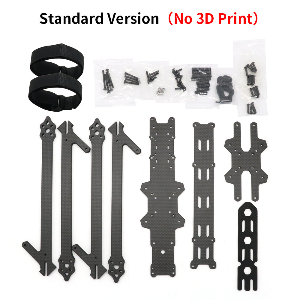 XL10 V6 10'' 420mm Wheelbase super Long Range HD True-X Carbon Frame Kit for O3 Air Unit CADDX Vista HD VTX iFlight RC drone