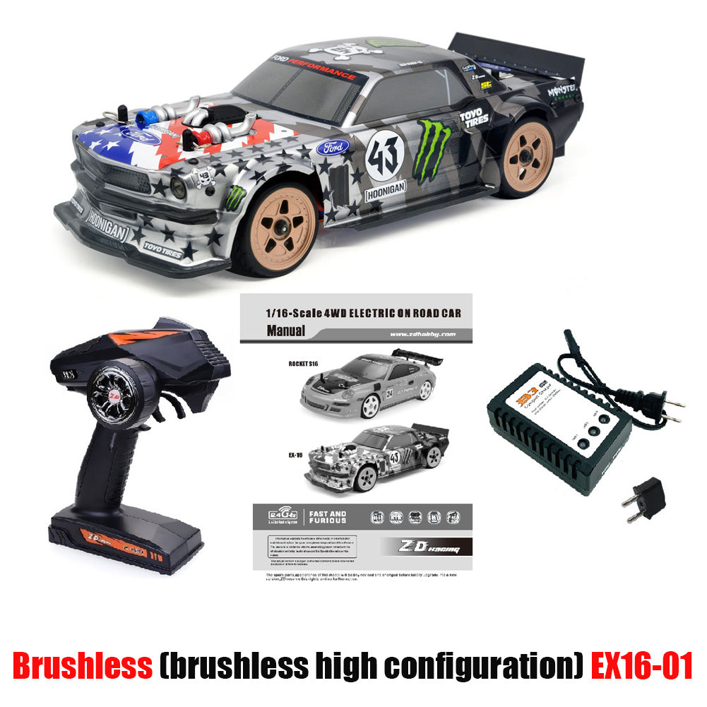 ZD Racing 1/16 RC Car 40km/h High Speed Brushless Motor 4WD RC Tourning Car On-Road Remote Control Vehicles RTR Model Car Gift