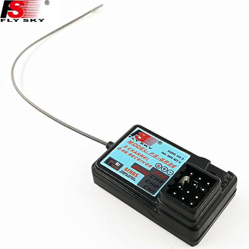 Flysky FS-GT2B FS GT2B 2.4G 3CH Gun RC Controller /w receiver, TX battery, USB cable, handle --Upgraded FS-GT2 GT2