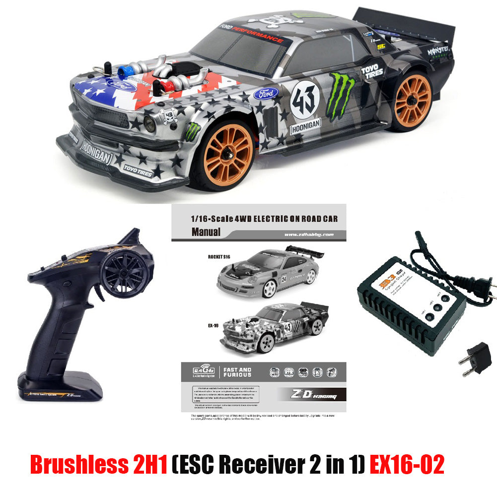 ZD Racing 1/16 RC Car 40km/h High Speed Brushless Motor 4WD RC Tourning Car On-Road Remote Control Vehicles RTR Model Car Gift