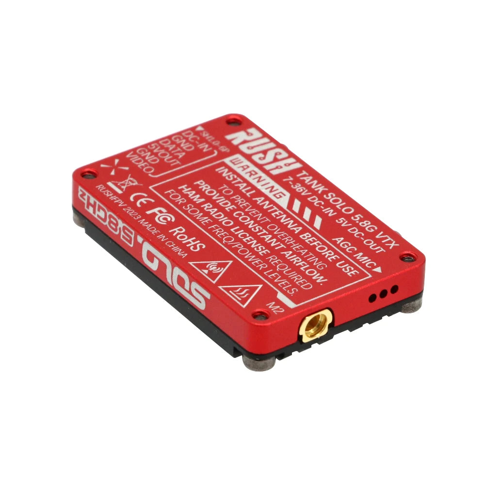 RUSHFPV Solo Tank 5.8GHz 1.6W FPV VTX