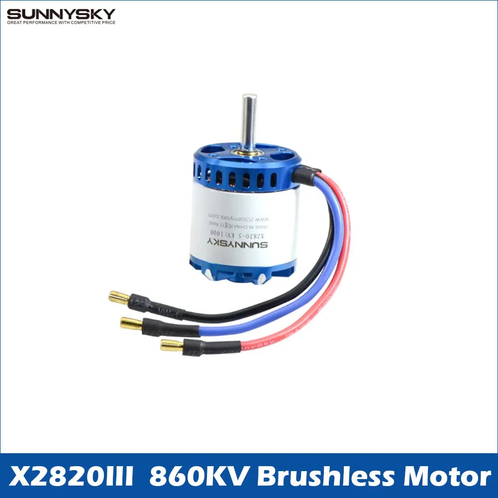 SunnySky X2820III Brushless Motor 860/1000/1250KV