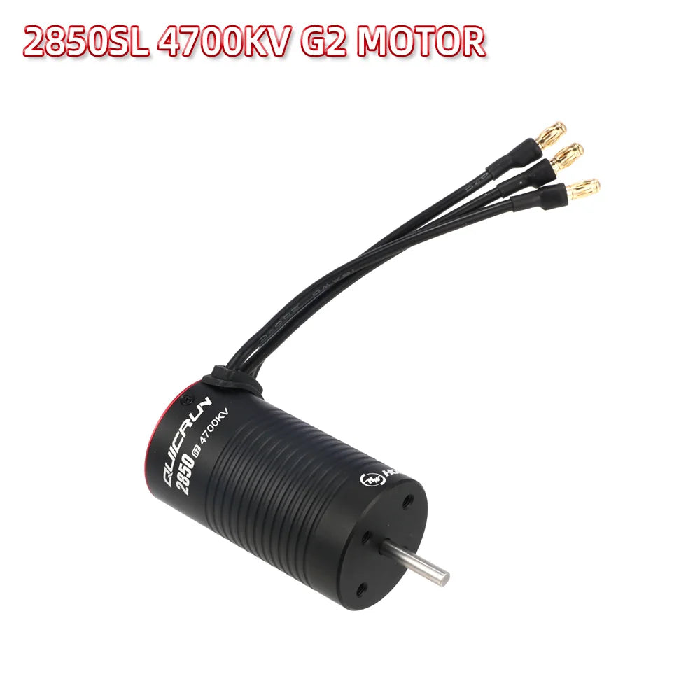 Hobbywing QuicRun 12BL45 G2 45A ESC / 2840 & 2850 Brushless Motors