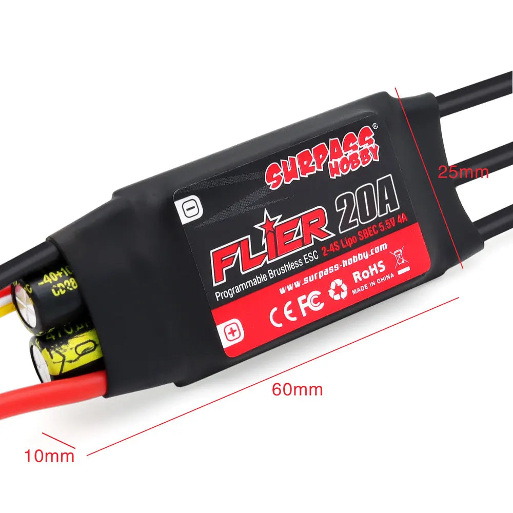 SURPASS HOBBY Flier 20A-100A Brushless ESC