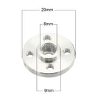 25T Round Servo Arm - 5 Pack
