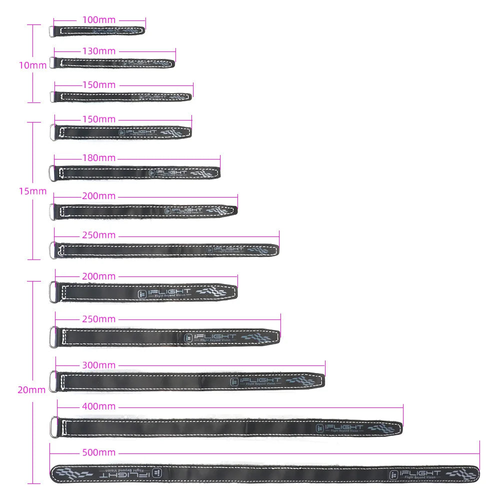 iFlight Microfiber LiPo Battery Strap 15/20mm