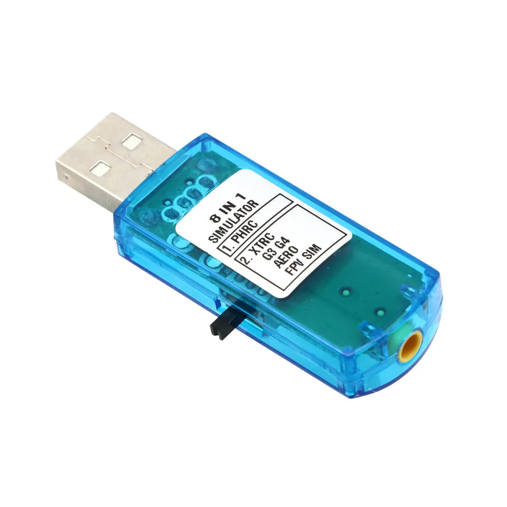 8-in-1 USB RC Flight Simulator