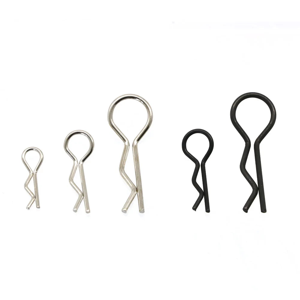 RC Car Body Clips - 100 Pack